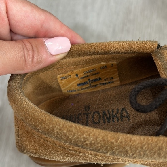 Minnetonka beaded leather mocassins - Picture 11 of 11